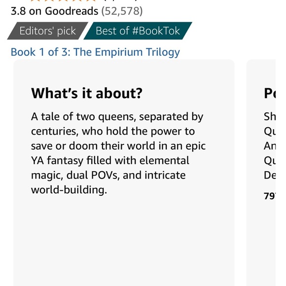 Furyborn by Claire Legrand - Hardcover - Picture 3 of 4